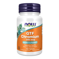 Хром, GTF Chromium 200mcg - 100 tabs