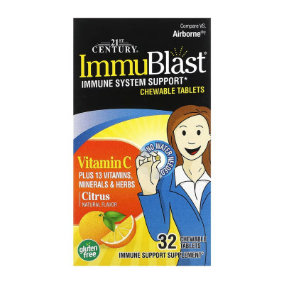 Комплекс для підтримки імунітету, ImmuBlast - 32 chewables tabs