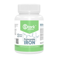 Залізо фумарат, Iron Fumarate 50mg - 60 caps