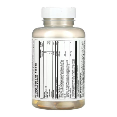 Комплекс жирних кислот, Ultra Omega 3-6-9 1200mg - 100 softgels