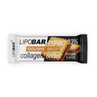 Протеїновий батончик, Lipobar Exclusive - 50g Bisquit