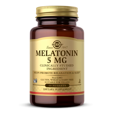 Melatonin 5 mg - 60 nuggets Melatonin 5 mg - 60 nuggets