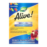Мультивітаміни для чоловіків 50+, Men's 50+ Complete Multivitamin - 50 tabs