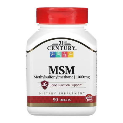 МСМ, MSM 1000 mg - 90 tabs