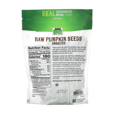 Pumkin Seeds Raw - 454g
