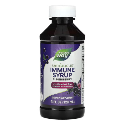 Сироп із чорною бузиною, Sambucus Immune Syrup - 4 oz