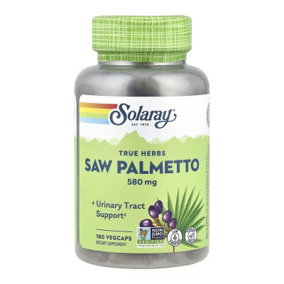 Ягоди Со Пальметто, Saw Palmetto Berry 580mg - 180 vcaps Ягоди Со Пальметто, Saw Palmetto Berry 580mg - 180 vcaps