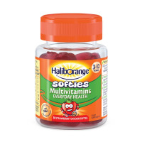 Мультивітаміни для дітей, Softies Multivitamins - 30 softgels Strawberry
