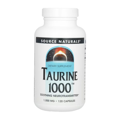 Таурин, Taurine 1000™ 1000mg - 120 caps Таурин, Taurine 1000™ 1000mg - 120 caps