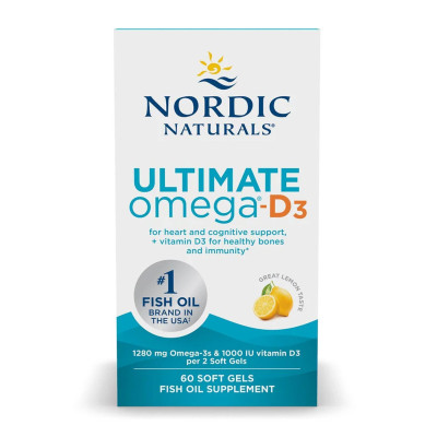 Ultimate Omega-D3 - 120 softgels