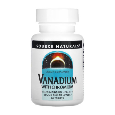 Ванадій та Хром, Vanadium with Chromium - 90 tabs