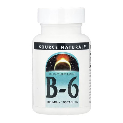 Vitamin B-6 100 mg - 100 tabs Vitamin B-6 100 mg - 100 tabs