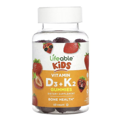 Vitamin D3 + K2 Kids - 60 gummies Vitamin D3 + K2 Kids - 60 gummies