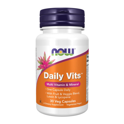 Мультивітаміни, Daily Vits™ - 30 vcaps Мультивітаміни, Daily Vits™ - 30 vcaps