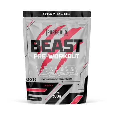 Предтренувальний комплекс, Beast - 300g Cherry