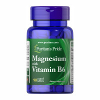 Магній Вітамін Б6, Magnesium Vitamin B6 - 90tab