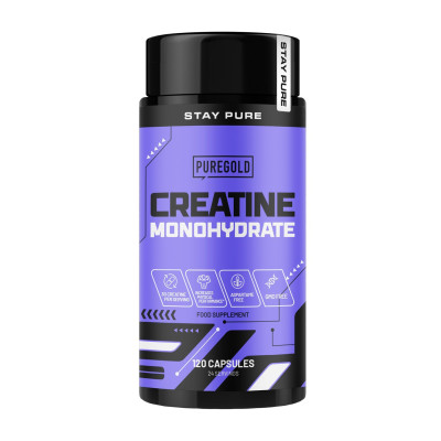 Креатин могогідрат, Creatine Monohydrate - 120 caps