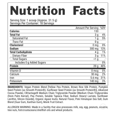 Рослинний Протеїн, Plant Protein - 567g Cinnamon Cookies