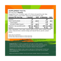 Вітамін С, Kids Vitamin C Gummies - 60 gummies Orange