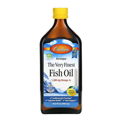 Рідка омега 3 з лимонним смаком, VFFO - 500ml Lemon