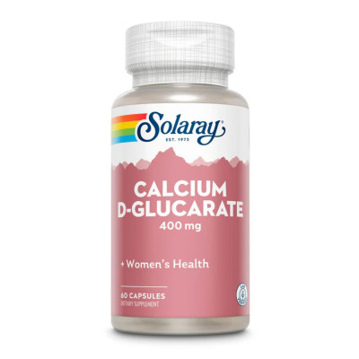 D-глюкарат кальцію, Calcium D-Glucarate 400mg - 60 caps