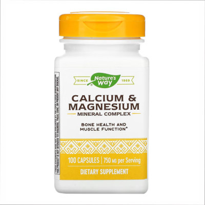 Кальцій Магній, Calcium-Magnesium - 100 caps