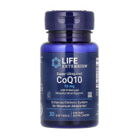 Супер Убіхінол, Super Ubiquinol CoQ10 50 mg - 30 softgels