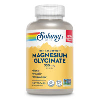 Магній гліцинат для нервової системи та покращення сну, Magnesium Glycinate 350мг - 120 вкапсул