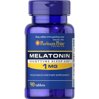 Мелатонін, Melatonin 1 mg - 90 caps