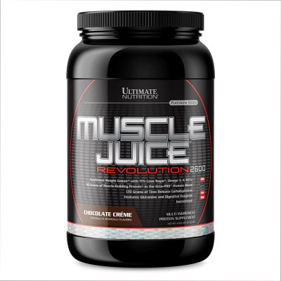 Muscle Juice Revolution 2600 - 2120g Chocolate Creme Muscle Juice Revolution 2600 - 2120g Chocolate Creme