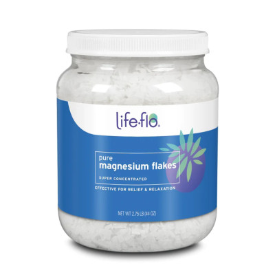 Магнієві пластівці, Pure Magnesium Flakes - 44 oz Магнієві пластівці, Pure Magnesium Flakes - 44 oz