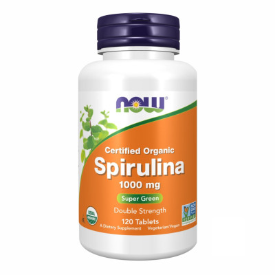 Спіруліна, Spirulina 1000 mg - 120 tabs