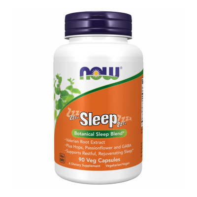 Комплекс рослинних екстрактів для сну, Now Foods Sleep - 90 vcaps Комплекс рослинних екстрактів для сну, Now Foods Sleep - 90 vcaps