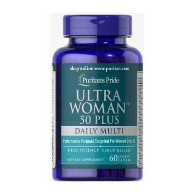 Ultra Woman™ 50 Plus Multi-Vitamin with Zinc - 60 caps Ultra Woman™ 50 Plus Multi-Vitamin with Zinc - 60 caps