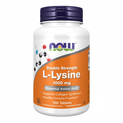 Л-лізин, L-LYSINE 1000mg - 100 таблеток Л-лізин, L-LYSINE 1000mg - 100 таблеток