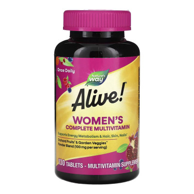 Мультивітаміни для жінок, Women's Complete Multivitamin - 130 tabs