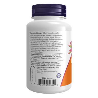 Citrus Bioflavonoids 700mg- 100 vcaps