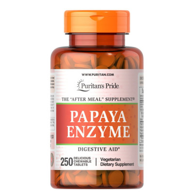 Фермент Папаї, Papaya Enzyme - 250 tablets