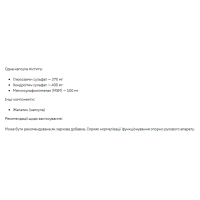 Глюкозамін Хондроїтин МСМ, Glucosamine Chondroitin MSM - 90caps