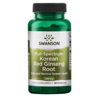 Корінь женьшеню, Korean Red Ginseng Root 400 mg - 90 Caps