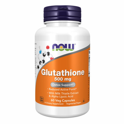 Глутатіон, Glutathione 500mg - 60 vcaps Глутатіон, Glutathione 500mg - 60 vcaps