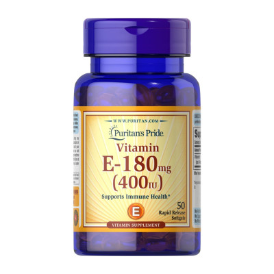 Vitamin E-400 IU - 50 softgels Vitamin E-400 IU - 50 softgels