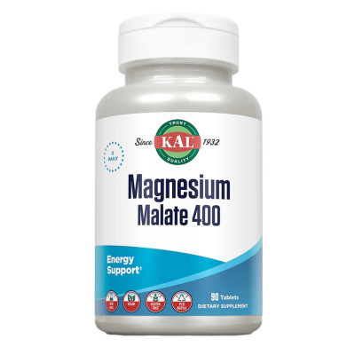Магній Малат, Magnesium Malate 400mg - 90 tabs Магній Малат, Magnesium Malate 400mg - 90 tabs