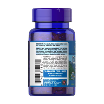 Масло печінки тріски, Cod Liver Oil 415 mg - 100 softgels