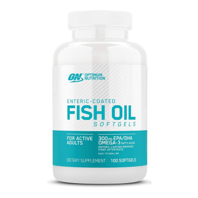Риб'ячий жир, Enteric Coated Fish Oil - 100 softgels Риб'ячий жир, Enteric Coated Fish Oil - 100 softgels