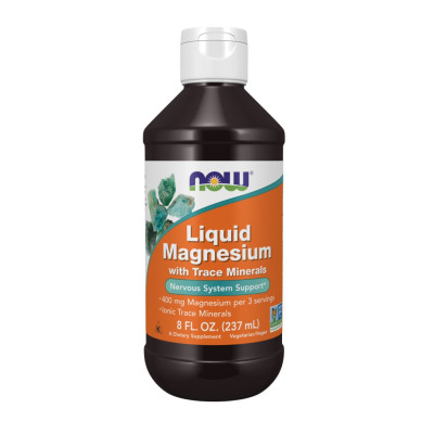 Магній з мікроелементами, Liquid Magnesium with Trace Minerals - 237ml Магній з мікроелементами, Liquid Magnesium with Trace Minerals - 237ml