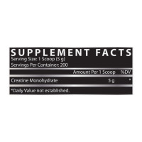 Креатин Моногідрат, Creatine Monohydrate - 1000g