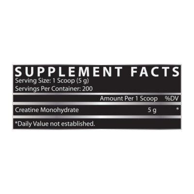 Креатин Моногідрат, Creatine Monohydrate - 1000g