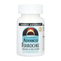 Залізо з високим рівнем засвоєння, Advanced Ferrochel™ 27mg - 90 tabs
