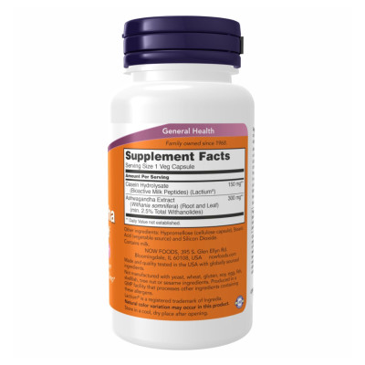 Ашвагандха, Ashwagandha Stress Relief - 60 vcaps
